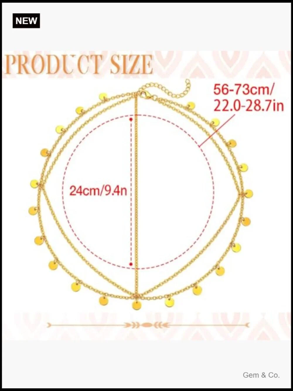 Women's Bohemian Layered Forehead Chain Festival Hair Accessories Headpiece
